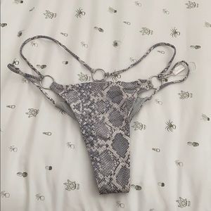 Frankies bikinis Kailyn bottom python